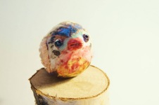 bird ceramic figurine